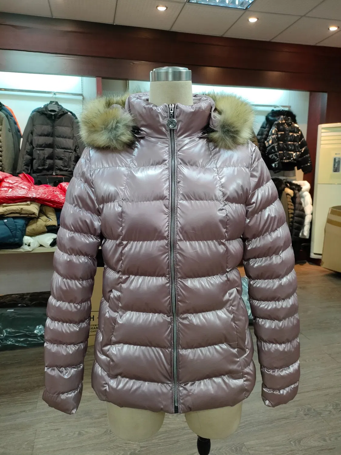 Elegant Shawl Poncho Ladies Winter Fur Cardigan Coats