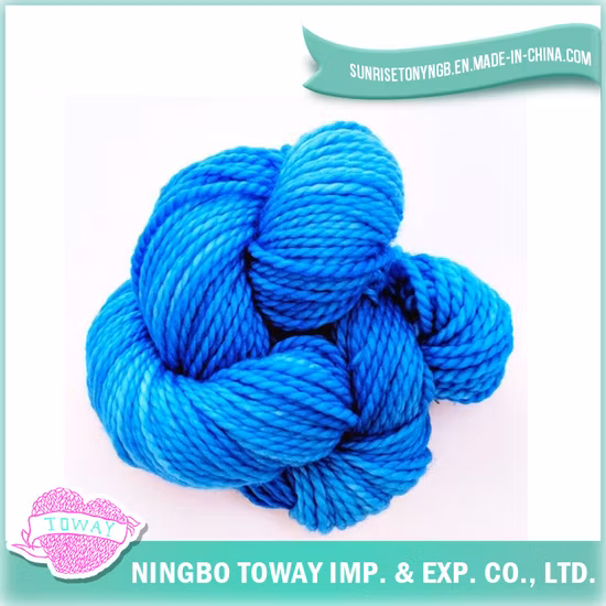 Handgestrickter Damenpullover mit Rundhalsausschnitt aus 100 % Kaschmirgarn aus mehrfarbiger Wolle