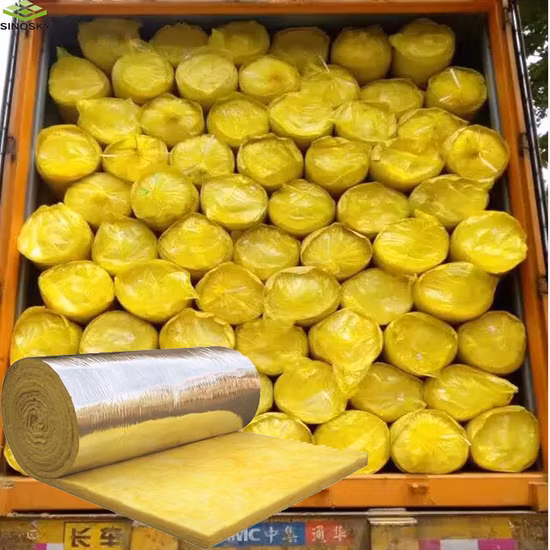 Ausgezeichnete Glasfaserwolle mit Aluminiumfolie